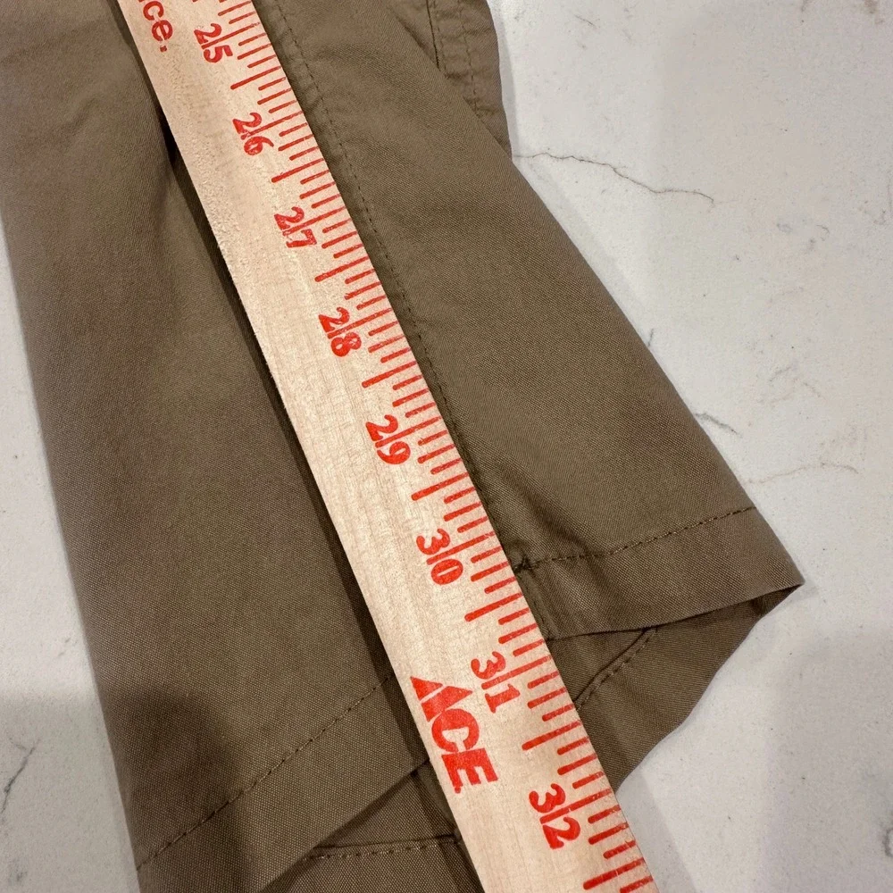 Kuhl Radikl Mens Khaki Tan Hybrid Hiking Work Pants 30x32 Stretch 7 Pocket
